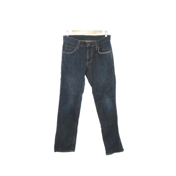 エドウィン EDWIN GOLD RUSH 03GR デニム ジーンズ 30 青 ブルー インディゴ 無地 ストレートレッグ フルレングス /MN13 ■GY99 メンズ