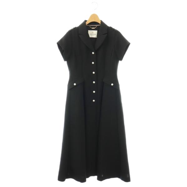 メゾンハーリップトゥ MAISON Her lip to 25SS Pearl Button Dress