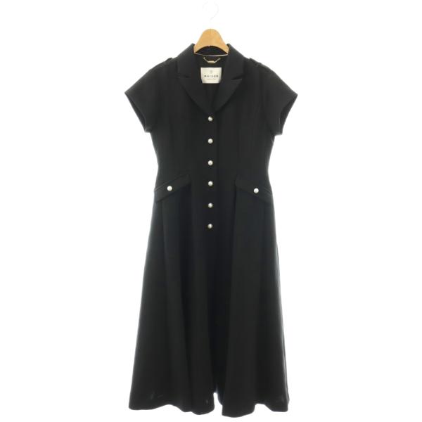 メゾンハーリップトゥ MAISON Her lip to 25SS Pearl Button Dress
