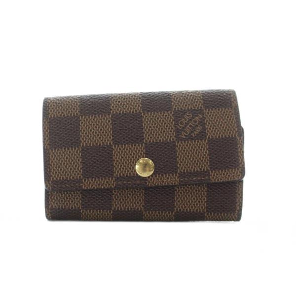 ルイヴィトン ダミエ ミュルティクレ6 6連キーケース ブラウン LOUIS VUITTON（ルイ・ヴィトン） ミュルティクレ6 キーケース ダミエ