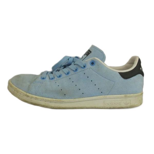 adidas × Genie Stan Smith Pantone Core Black スニーカー スエード ローカット US9.5 27.5cm 水色 ライトブルー HP5579