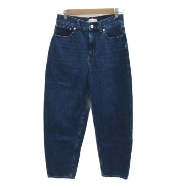 メイドウェル Madewell デニムパンツ ジーンズ テーパード ロング丈 24インチ 青 ブルー /SM29 ■GY99 レディース