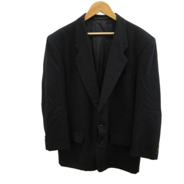 Y's - 【美品】Y’s（ワイズ）/ 2B テーラード ジャケット 濃紺 ワイズフォーメン Y's for men テーラードジャケット ウール シングル