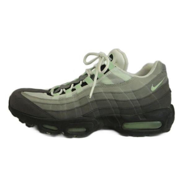 ナイキ NIKE Air Max 95 Fresh Mint スニーカー スエード メッシュ ローカット US10 28cm グレー CD7495-101