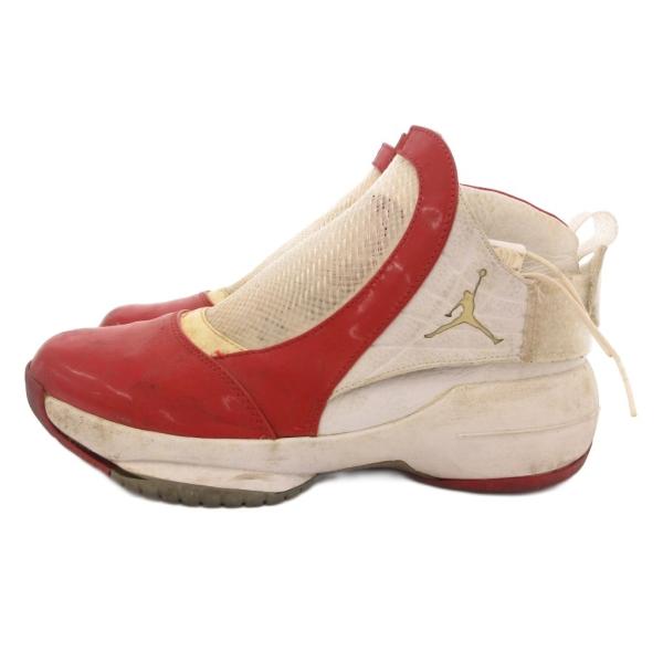 ナイキ NIKE エア ジョーダン 1 19 XIX OG Air Jordan 19 XIX OG Midwest ハイカットスニーカー シューズ 28cm 赤 レッド 白 ホワイト