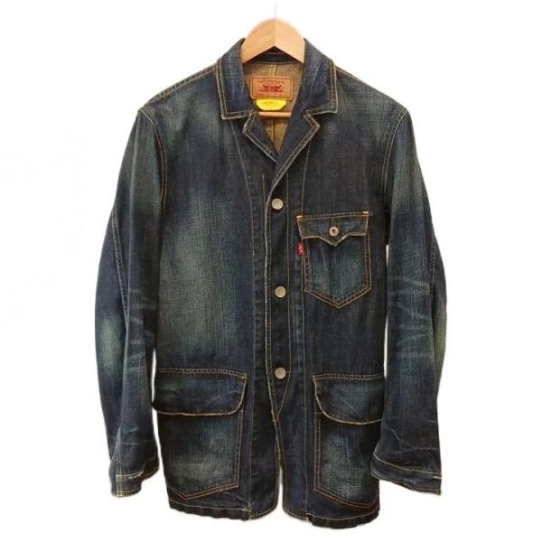 Levi's（リーバイス） デニムカバーオール ジャケット ポケット L 紺