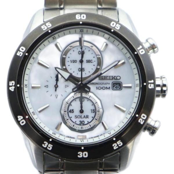 SEIKO クロノグラフ 時計 シルバー/ホワイト 楽天市場】SEIKO セイコー 腕時計 時計 メンズ アナログ