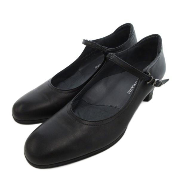 ASICS（アシックス） asics WALKING PEDALA ストラップ パンプス 牛革