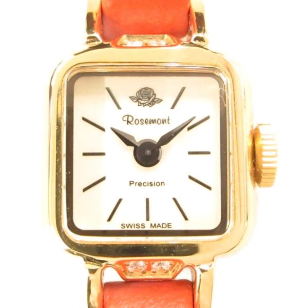 ロゼモン Rosemont 腕時計 RS-005 アナログウォッチ クオーツ ゴールド