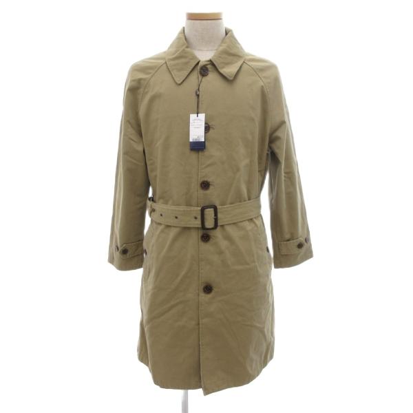 【中古】未使用品 ポロ ラルフローレン タグ付き リバーシブル バルマカーンコート ステンカラー パッチワーク M vectorpremium_167-102510220144