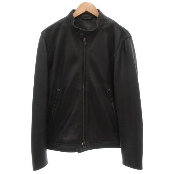 美品✨　エストネーション　ライダース　シングル　ラムレザー　ESTNATION ESTNATION ラムレザーシングルライダースジャケット