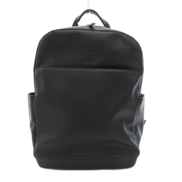 【中古】Moleskine PROバックパック クラシックコレクション リュックサック レザー ブラック /UO メンズ Moleskine PROバックパック クラシックコレクション リュックサック