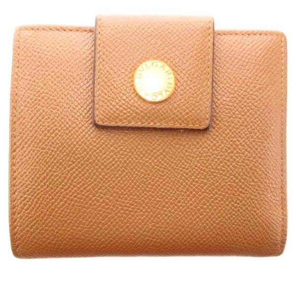 BVLGARI（ブルガリ） クラシコ 二つ折り財布 ウォレット ロゴ レザー