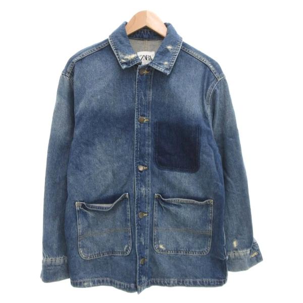 ZARA（ザラ） デニムジャケット ジージャン Gジャン S ダメージ加工