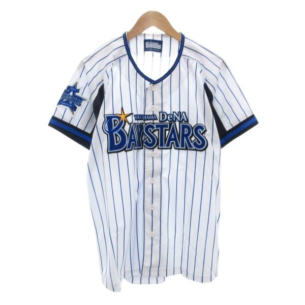 横浜DeNAベイスターズ プロスパ製 ユニフォーム 半袖 M ロゴ
