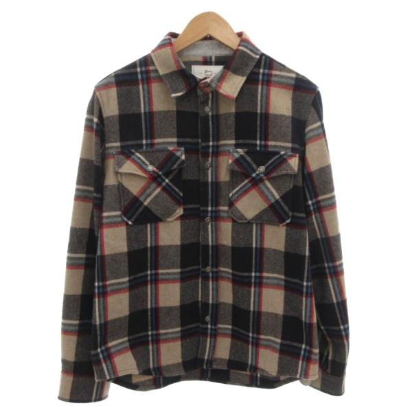 ウールリッチ WOOLRICH ALASKAN WOOL CHECK シャツ 長袖 ウール
