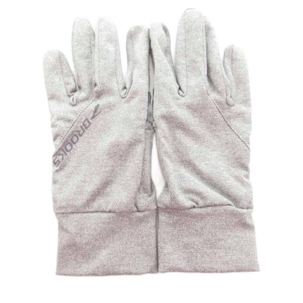 ブルックス BROOKS ランニンググローブ 手袋 グレー /UO メンズ【ブランド】ブルックス BROOKS【実寸サイズ】全長23cm　【色】グレー【状態】若干の使用感はございますが、特筆するようなダメージはなく、比較的きれいなお品です。...