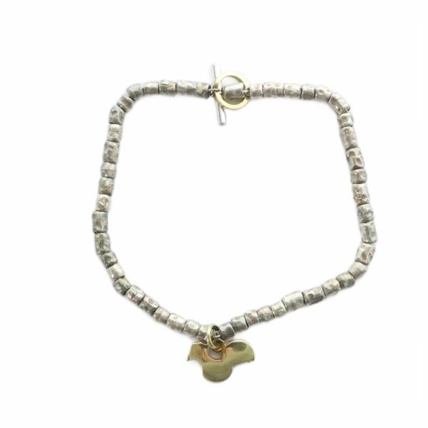 最終値下げ　ポメラート　ドド　シルバー925 18yg ビーズブレスレット 最終値下げ ポメラート ドド シルバー925 18yg ビーズブレスレット