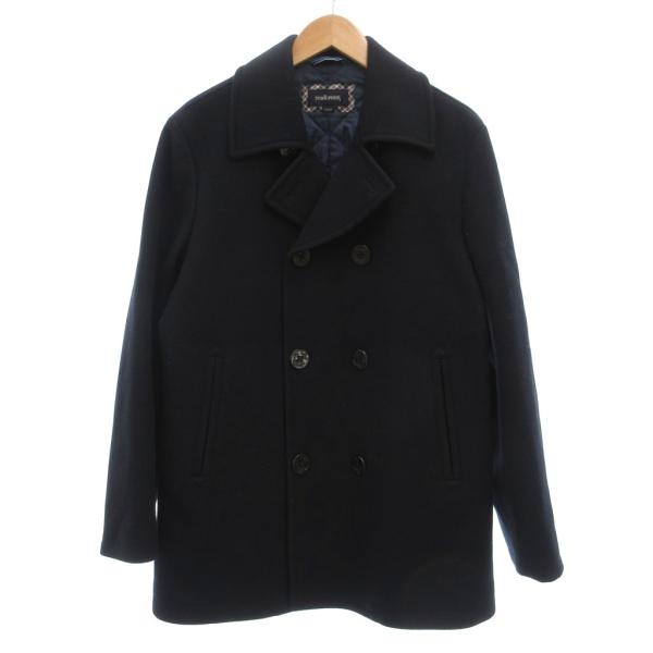 ニューヨーカー NEWYORKER Pコート ピーコート メルトン M 紺 ネイビー