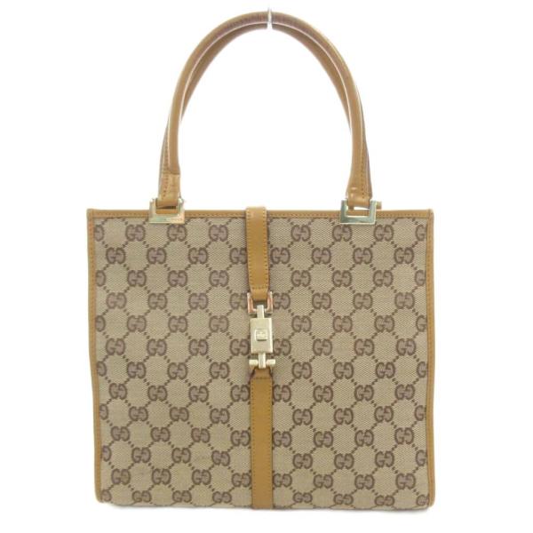 美品★GUCCI グッチ GGキャンバス ジャッキー トートバッグ ハンドバッグ GUCCI（グッチ） ジャッキー ハンドバッグ 手提げ GGキャンバス