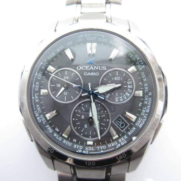 CASIO（カシオ） オシアナス マンタ 腕時計 電波ソーラー クロノグラフ