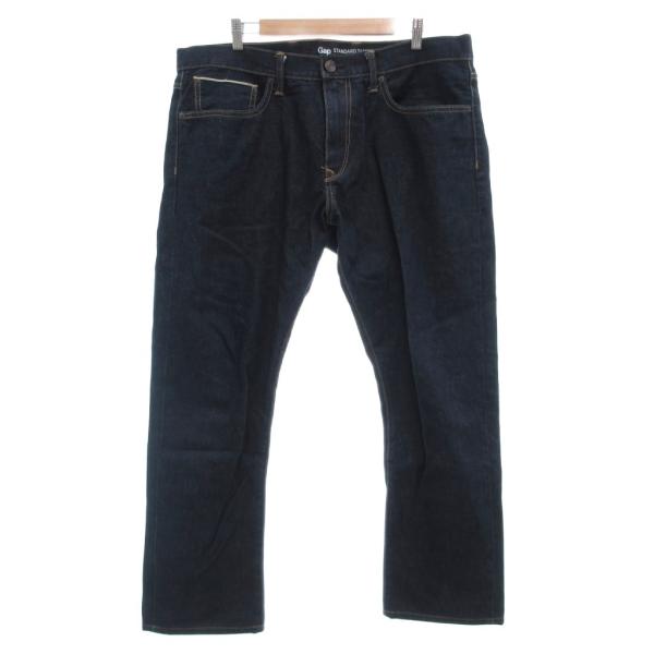 【A.P.C.】90s 日本製 赤耳 濃紺 スタンダード デニムパンツ 34 GAP（ギャップ） 美品 デニムパンツ 赤耳 セルビッチ 175/96A 青