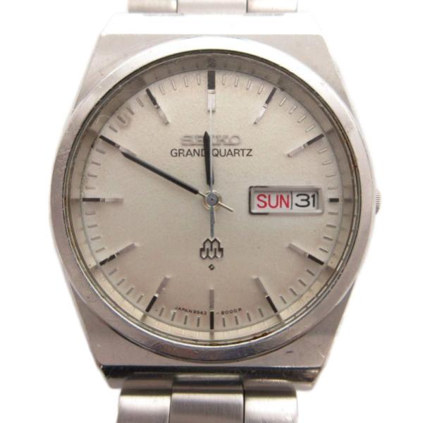 ブランド腕時計 動作未確認 SEIKO 腕時計 GRAND QUARTZ グランド