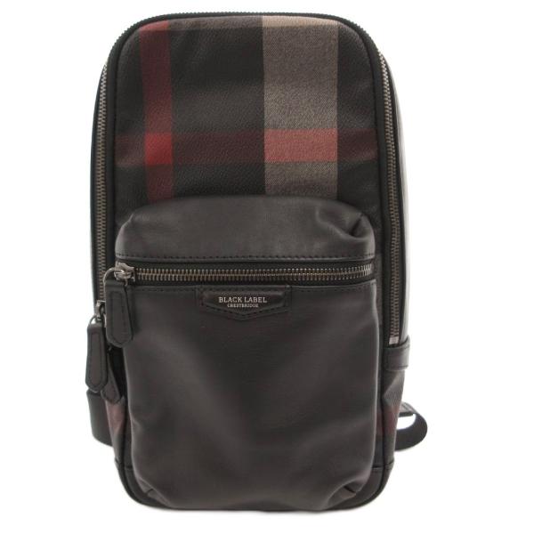 美品✨ブラックレーベルクレストブリッジ　ボディバッグ　チェック　ショルダーバッグ ブラックレーベルクレストブリッジ BLACK LABEL CRESTBRIDGE ボディ