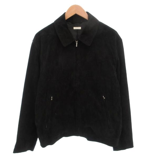 LIDNM 23AW SUPER SOFT SHEEP SUEDE ZIP ジャケット ブルゾン レザー