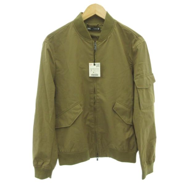 ZARA（ザラ） 未使用品 タグ付き MA-1 ジャケット ブルゾン ジップ 