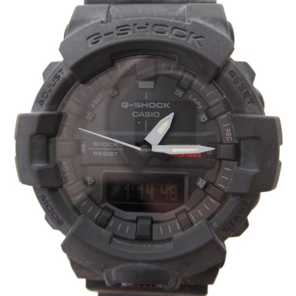 ジーショック G-SHOCK 誕生35周年限定モデル BIG BANG BLACK 腕時計 アナデジ クォーツ マットブラック 白指針 GA-835A-1A /UO メンズ