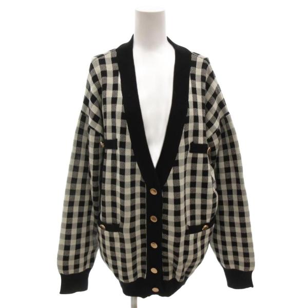 エムズグレイシー M'S GRACY カーディガン コットンニット チェック