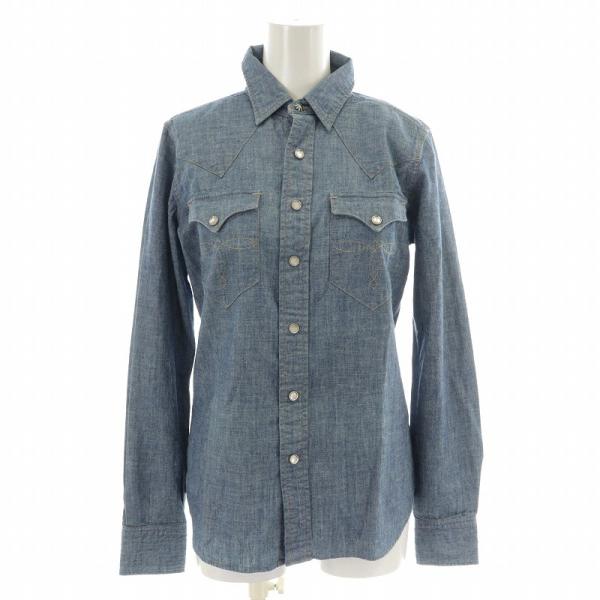 未使用品 ダブルアールエル RRL ラルフローレン ウエスタンシャツ 長袖 