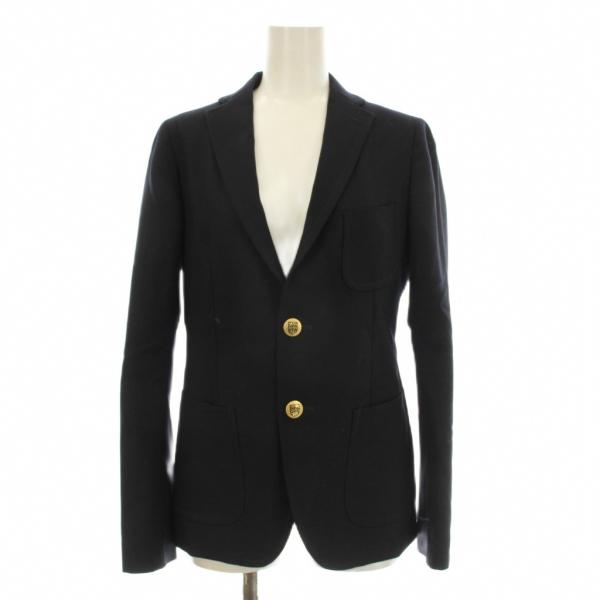 Deuxieme Classeツイードテーラードジャケット38サイズ ドゥーズィエムクラス DEUXIEME CLASSE テーラードジャケット 金ボタン