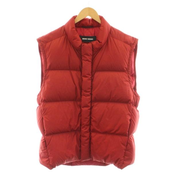 イエンキイエンキ IENKI Puffer Vest ダウンベスト L 赤 レッド /RR 
