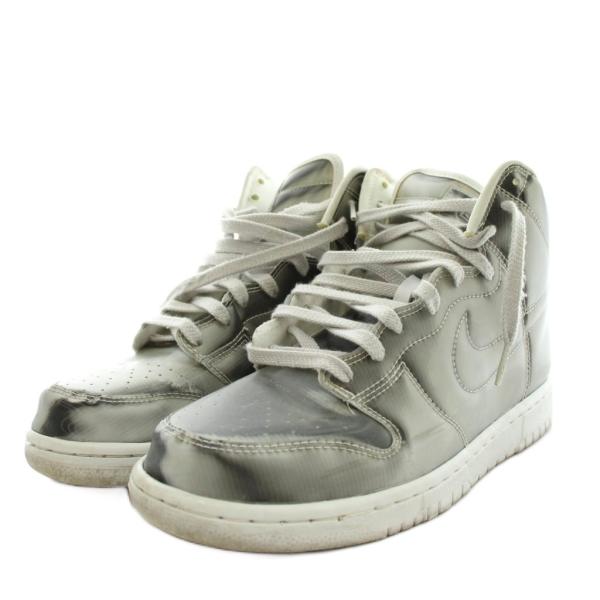 ナイキ NIKE × クロット CLOT ダンク ハイ Dunk High スニーカー シューズ US9 27.0cm シルバー色 DH4444-900 /AN43 メンズ
