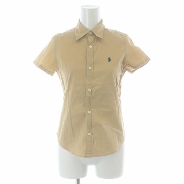 POLO RALPH LAUREN 半袖シャツ M ベージュ 中古・古着通販】POLO RALPH LAUREN (ポロ・ラルフローレン