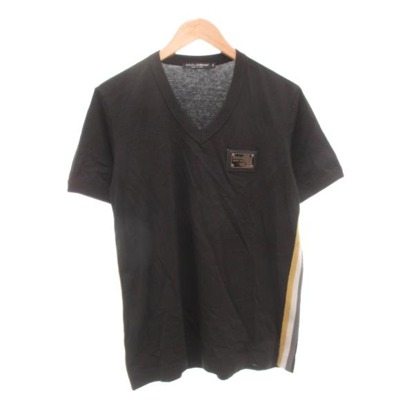 【極美品】ドルチェ&ガッバーナ タイルプリントTシャツ 48 イタリア製 DOLCE&GABBANA（ドルチェ & ガッバーナ） ドルガバ DOLCE&GABBANA T