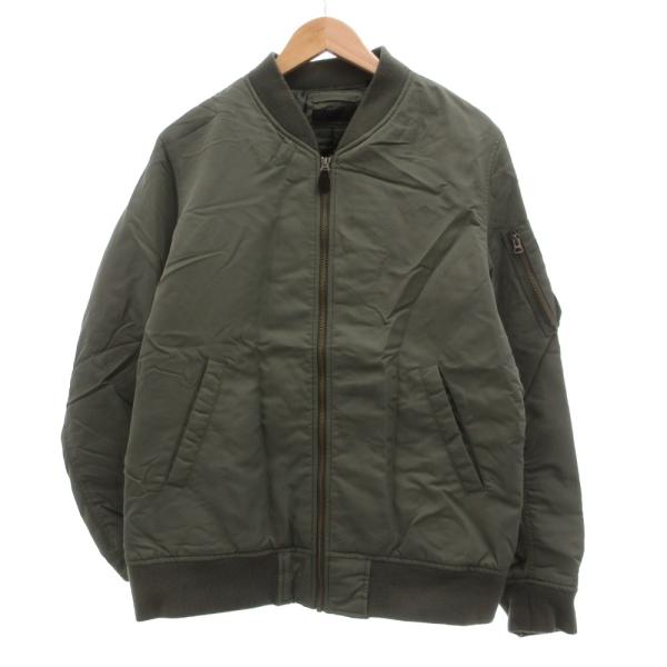 ユニクロ（UNIQLO） UNIQLO MA-1ブルゾン ボンバージャケット ジップ