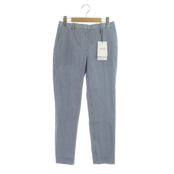 レッド系 セオリー 21SS Crisp Seersucker Treeca 4N パンツ - その他