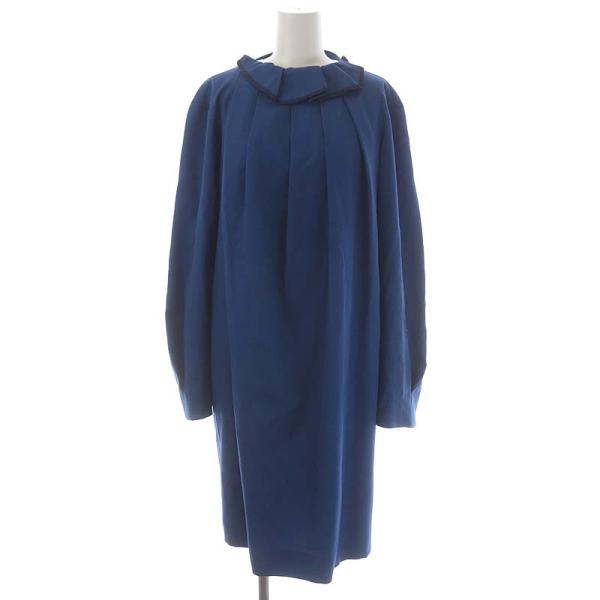 ニナリッチ NINA RICCI 22SS プリーツ シフトドレス ワンピース 