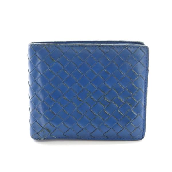 ボッテガヴェネタ BOTTEGA VENETA イントレチャート 二つ折り財布 