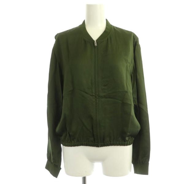 Theory セオリー　ボンバージャケット ウォッシャブル　未使用タグ付き theory セオリー 21SS TWILL COMBO ZIP BOMBER ジャケット ノー