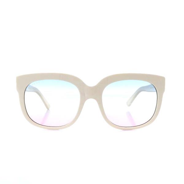 グッチ GUCCI エルトン・ジョン サングラス ウェリントン 度なし 56  