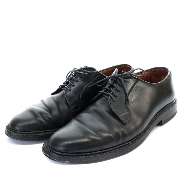 超美品!! Alden オールデン 9901 プレーントゥ コードバン ブラック