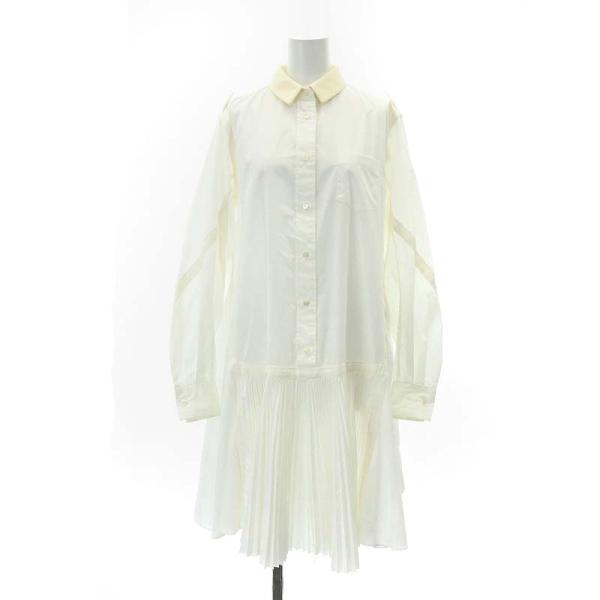 美品】sacai☆レディースシャツワンピース