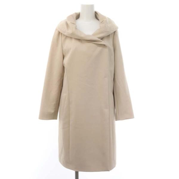 アナイ ANAYI スプリングコート 薄手 ロング 38 ベージュ /HS □OS