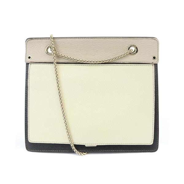 FURLA】スマホショルダー ショルダーバッグ ロゴ金具 チェーン