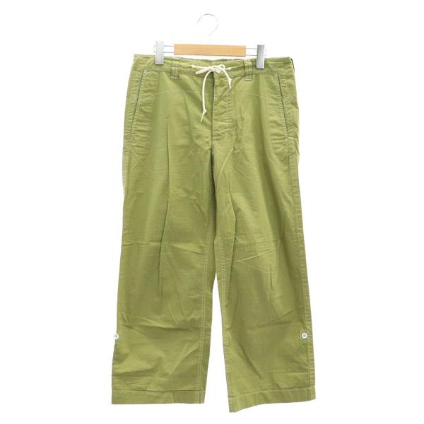 マーガレットハウエル MHL. コットン ロールアップ2WAY パンツ ワイド  