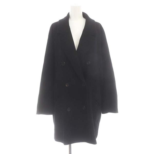 エブリデイアイライク　ショートダブルコート　黒　ブラック エブリデイアイライク ショートダブルコート 黒 ブラック Short